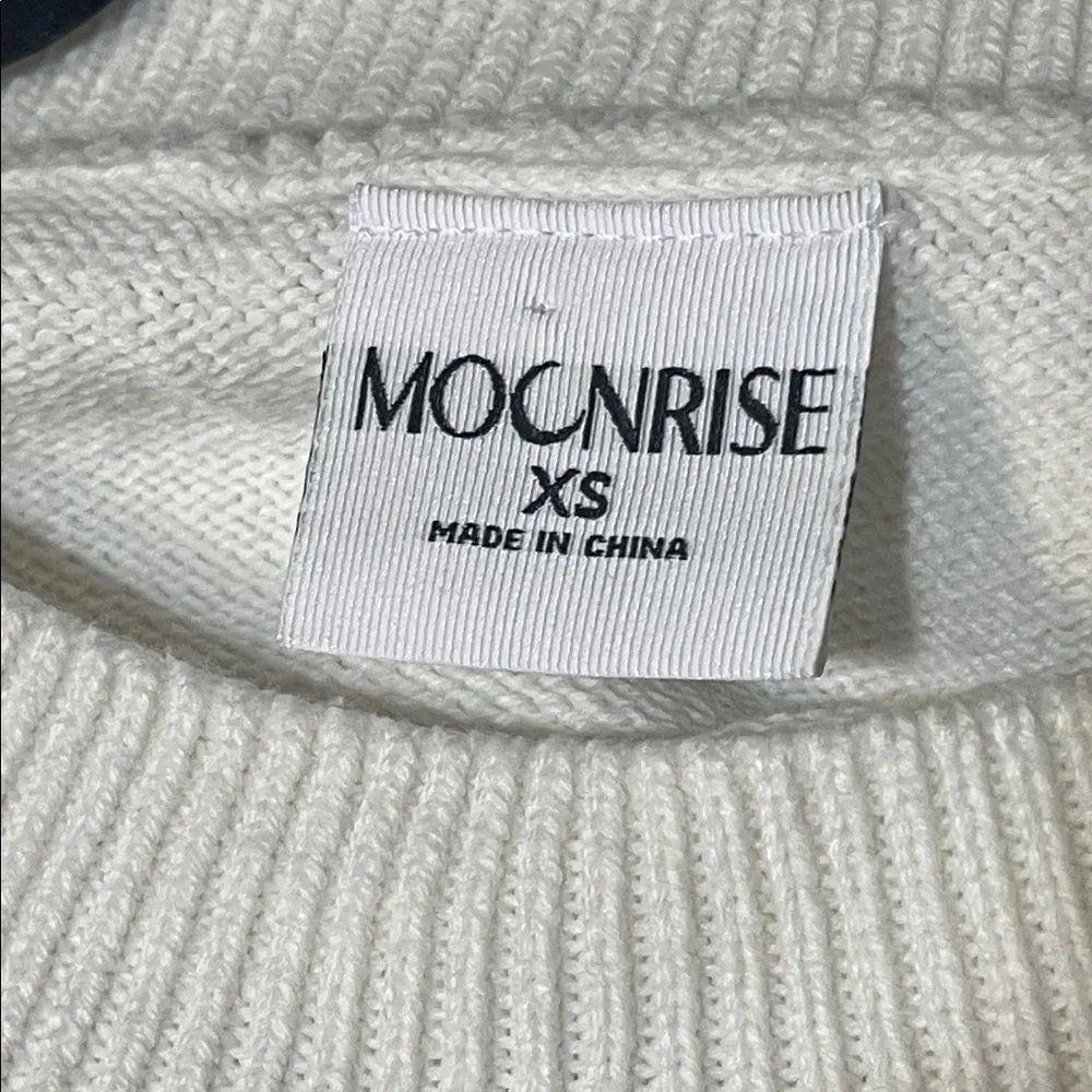 Nantucket Oversized crewneck sweater Mens size XS Womens S M Moonrise boating